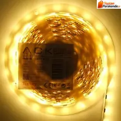 ACK AS01-02500 10W/mt 12V 120 Ledli Şerit Led 3000K Günışığı